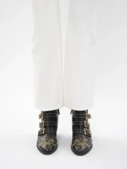 Bottes Et Bottines-Chloé Bottines Susanna Black Gold