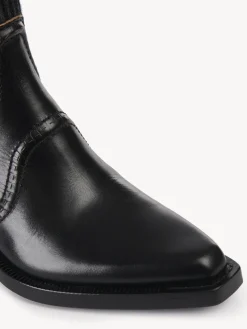 Bottes Et Bottines-Chloé Bottines Texanes Effet Chaussette Nellie Noir