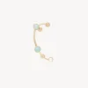 Bijoux-Chloé Boucle D'Oreille Chloe Zodiac Belier Multicolor 1