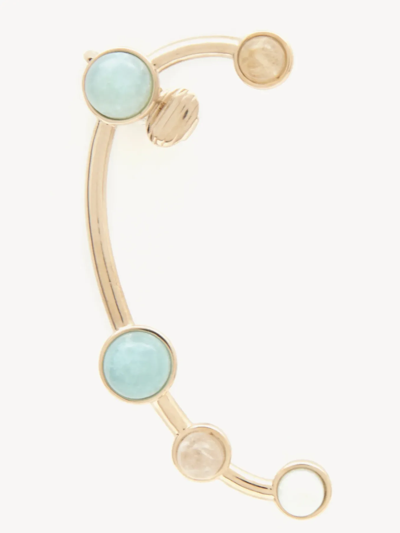 Bijoux-Chloé Boucle D'Oreille Chloe Zodiac Belier Multicolor 1