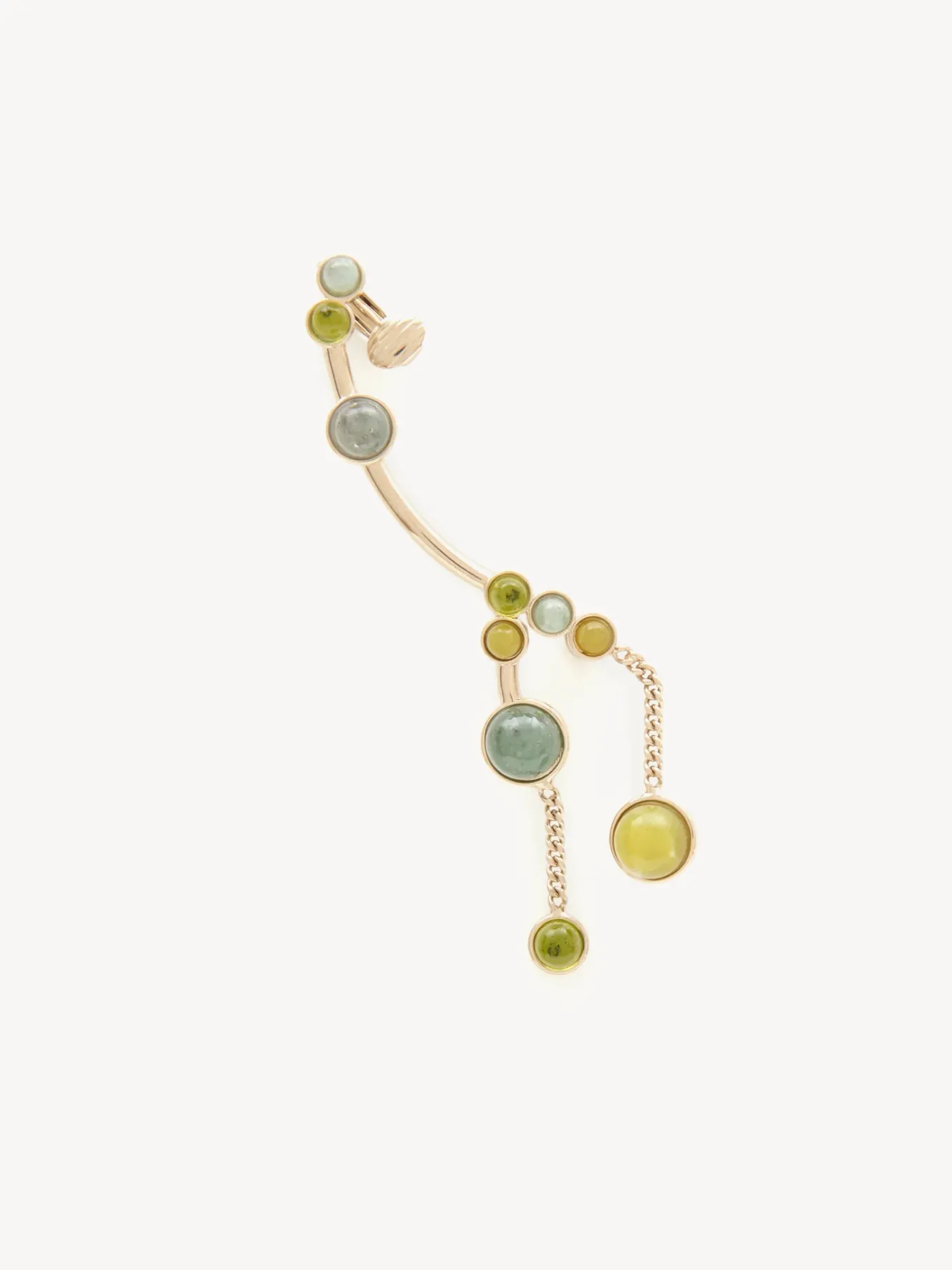 Bijoux-Chloé Boucle D'Oreille Chloe Zodiac Taureau Multicolor 2