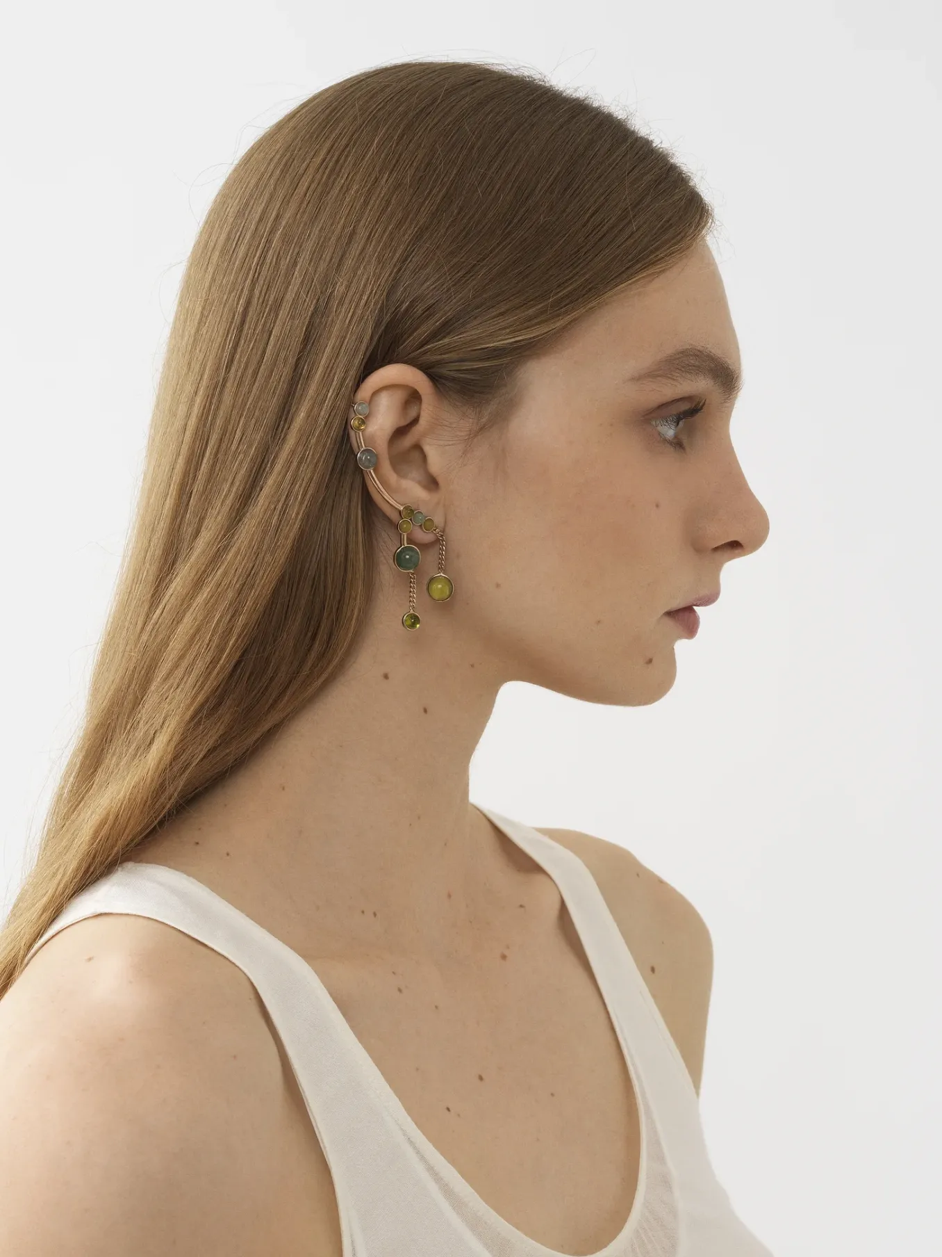 Bijoux-Chloé Boucle D'Oreille Chloe Zodiac Taureau Multicolor 2