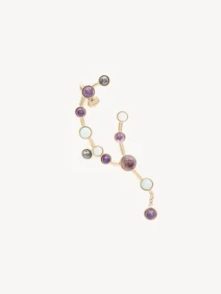 Bijoux-Chloé Boucle D'Oreille Chloe Zodiac Verseau Multicolor 11