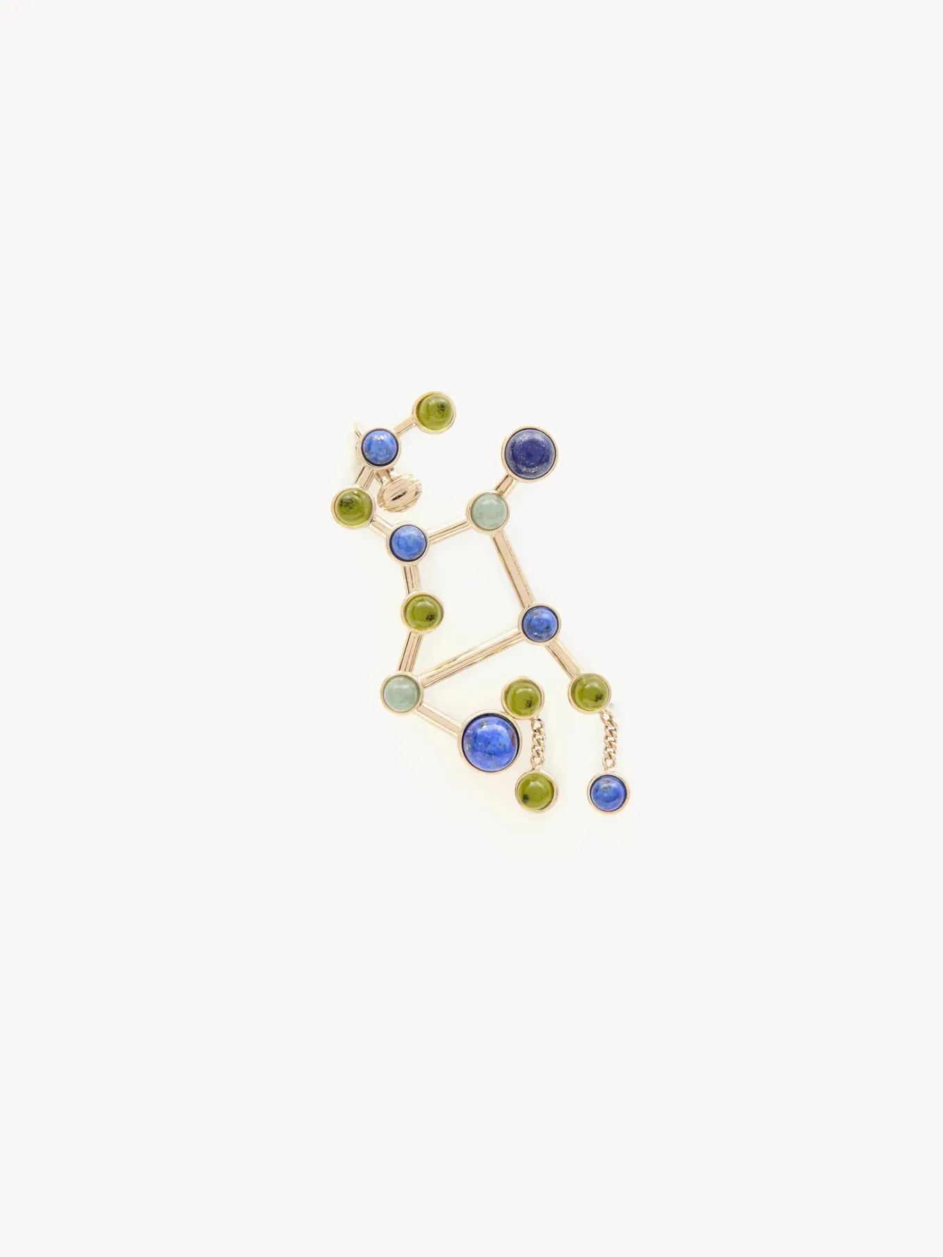 Bijoux-Chloé Boucle D'Oreille Chloe Zodiac Vierge Multicolor 6
