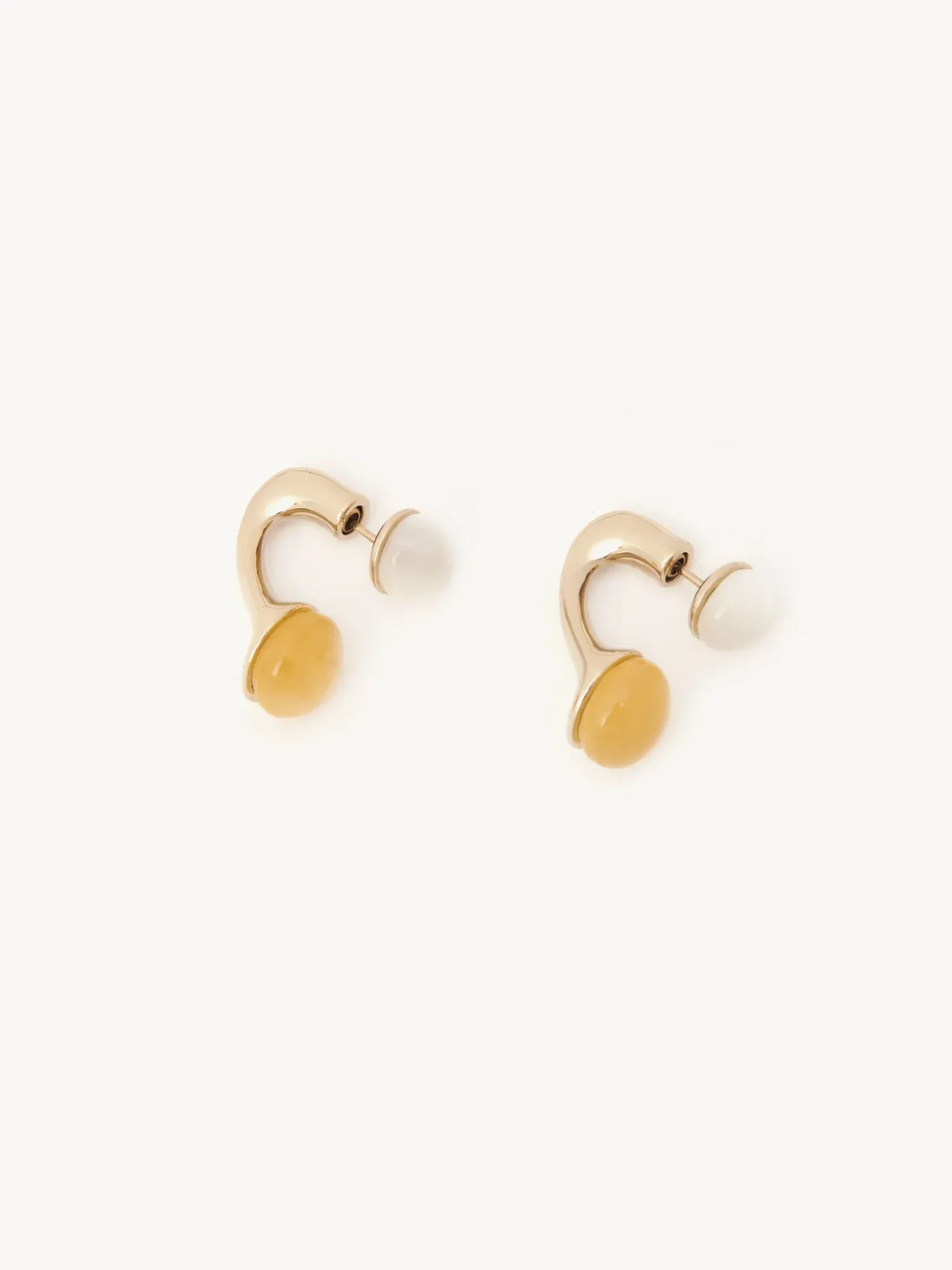 Bijoux-Chloé Boucles D'Oreilles Darcey Gold Color
