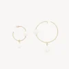 Bijoux-Chloé Boucles D'Oreilles Darcey Pearl