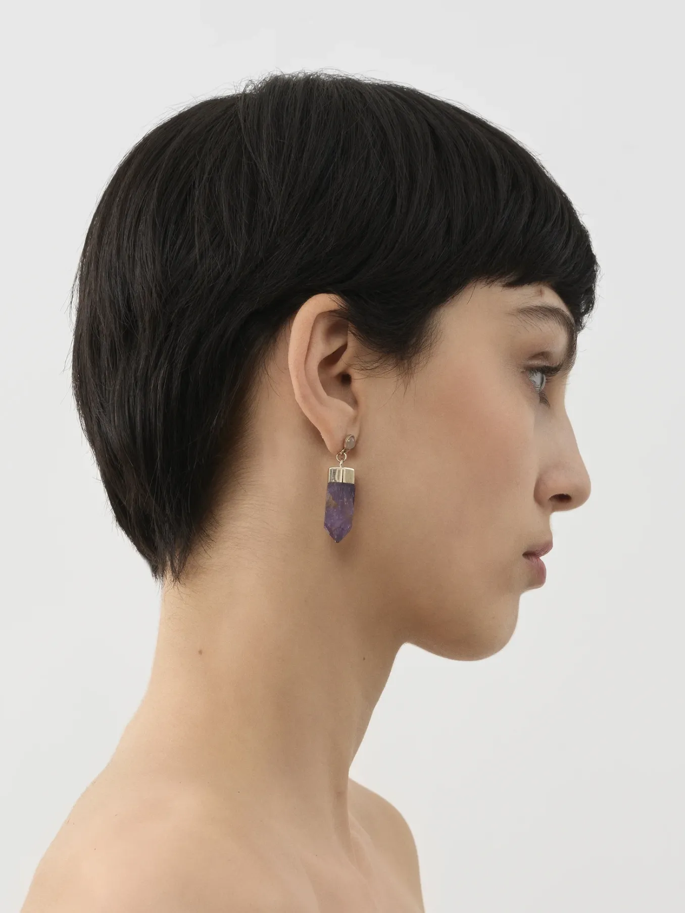 Bijoux-Chloé Boucles D'Oreilles Jemma Purple - Pink 1