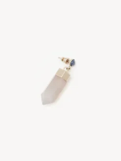 Bijoux-Chloé Boucles D'Oreilles Jemma Grey - Blue 1