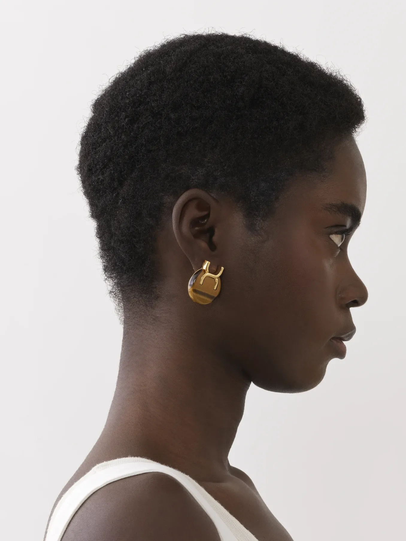 Bijoux-Chloé Boucles D'Oreilles Marcie Gold Color