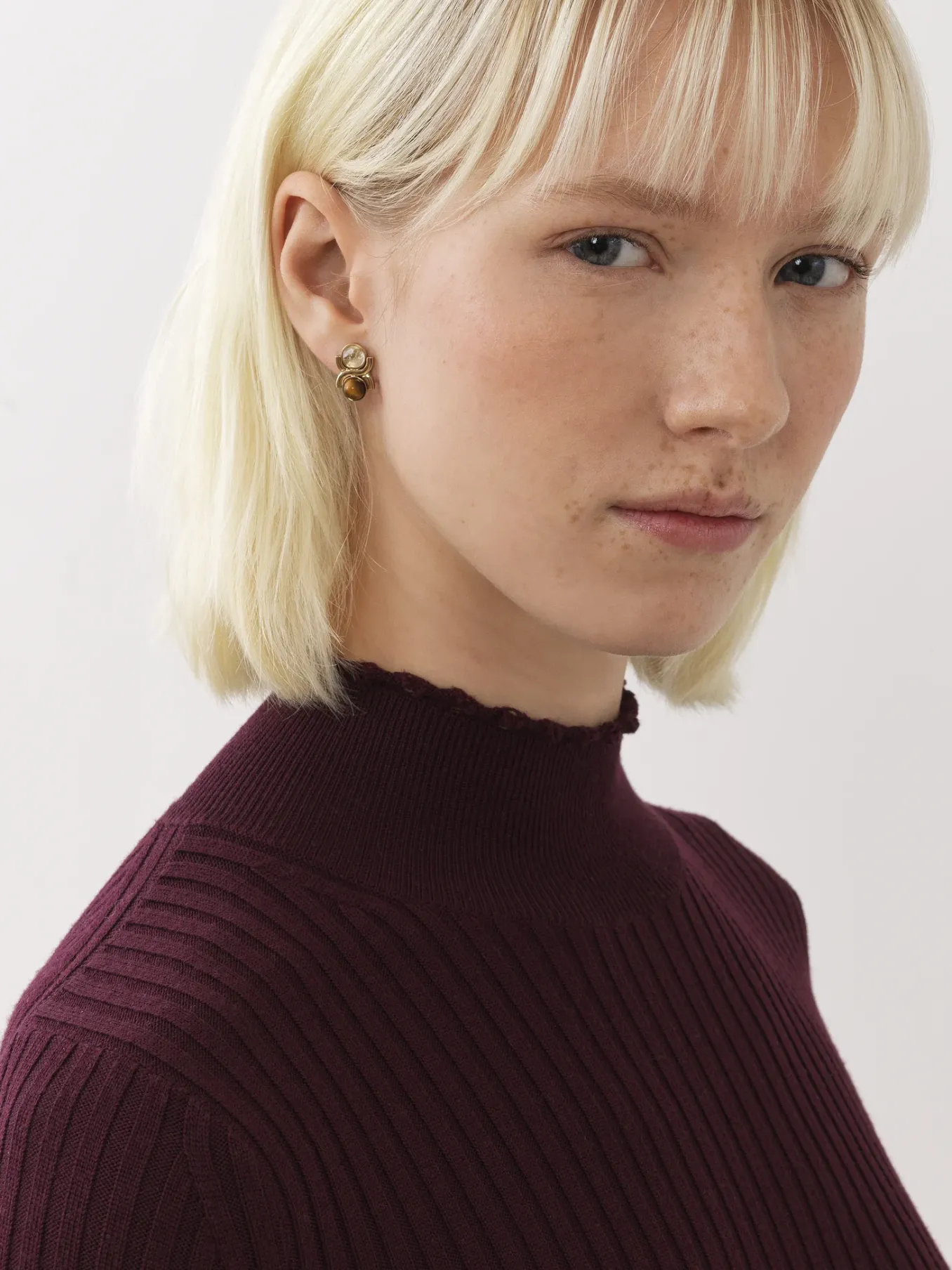Bijoux-Chloé Boucles D'Oreilles Marcie Gold Color