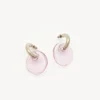 Bijoux-Chloé Boucles D'Oreilles Otho Light Pink