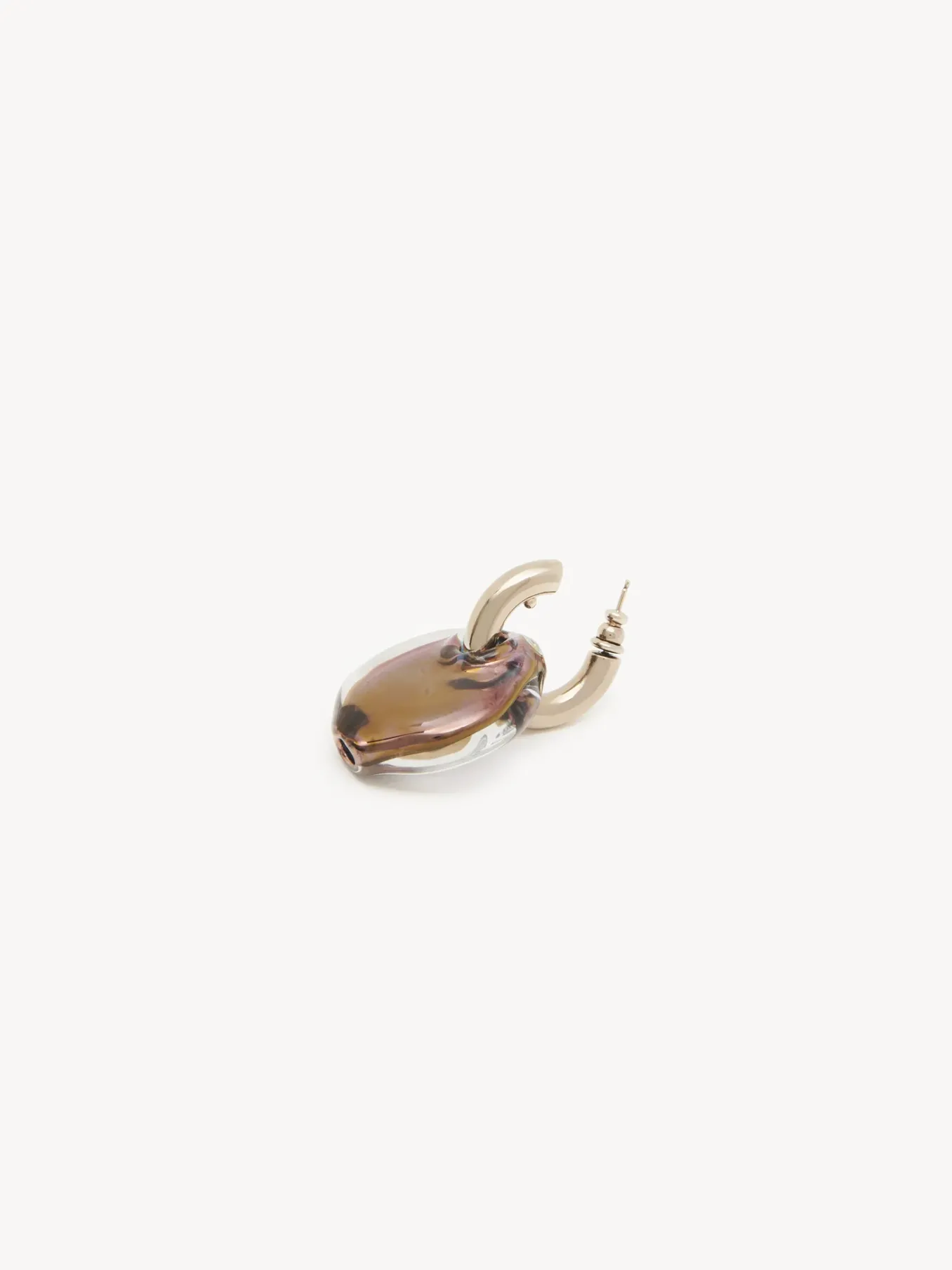 Bijoux-Chloé Boucles D'Oreilles Otho Bronze Brown