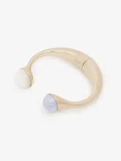 Bijoux-Chloé Bracelet Jonc Darcey Gold Color