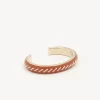 Bijoux-Chloé Bracelet Jonc Kattie Henna Orange