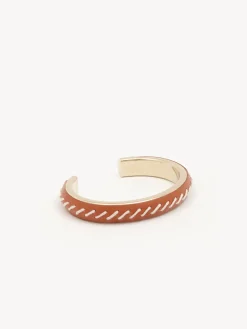 Bijoux-Chloé Bracelet Jonc Kattie Henna Orange