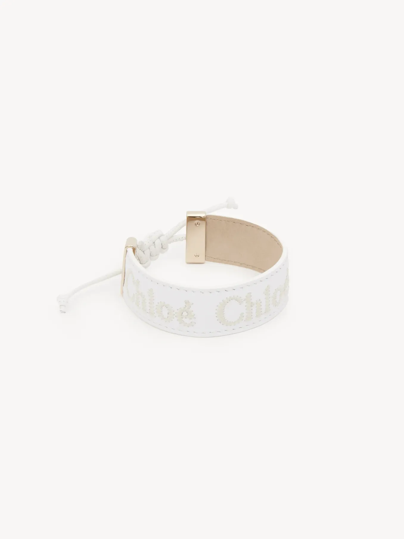 Bijoux-Chloé Bracelet Woody Blanc