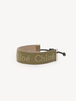 Bijoux-Chloé Bracelet Woody Lichen Green