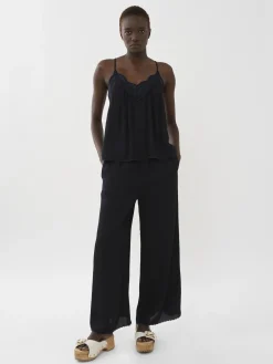 Vêtements-Chloé Caraco Ink Navy