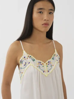 Vêtements-Chloé Caraco White Pink