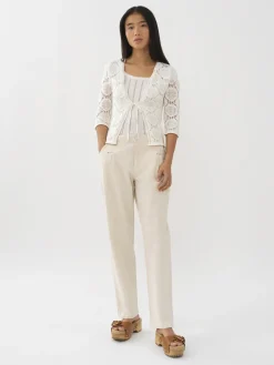 Vêtements-Chloé Cardigan A Nouer Cloudy White