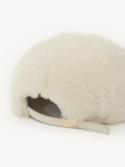 Chapeaux Et Gants-Chloé Casquette Soft Beige