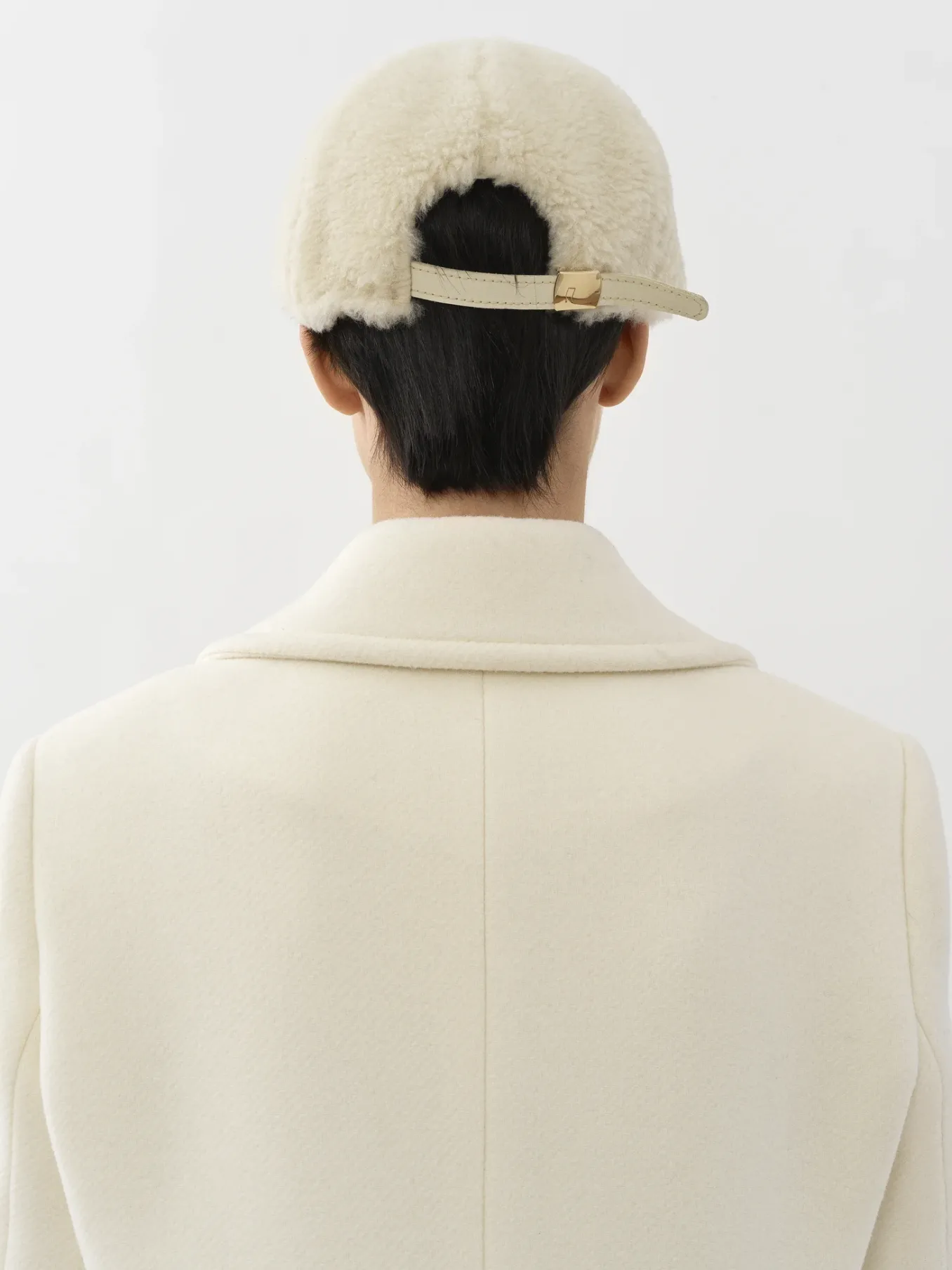 Chapeaux Et Gants-Chloé Casquette Soft Beige