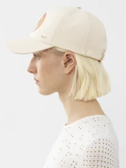 Chapeaux Et Gants-Chloé Casquette White Powder