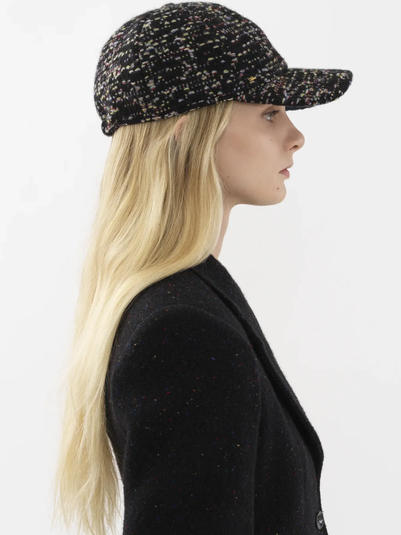 Chapeaux Et Gants-Chloé Casquette Galaxie Delicate Black