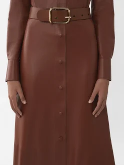 Ceintures-Chloé Ceinture Joe Suntan Brown