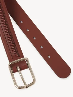 Ceintures-Chloé Ceinture Joe Sepia Brown