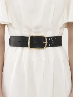 Ceintures-Chloé Ceinture Kamilla Noir