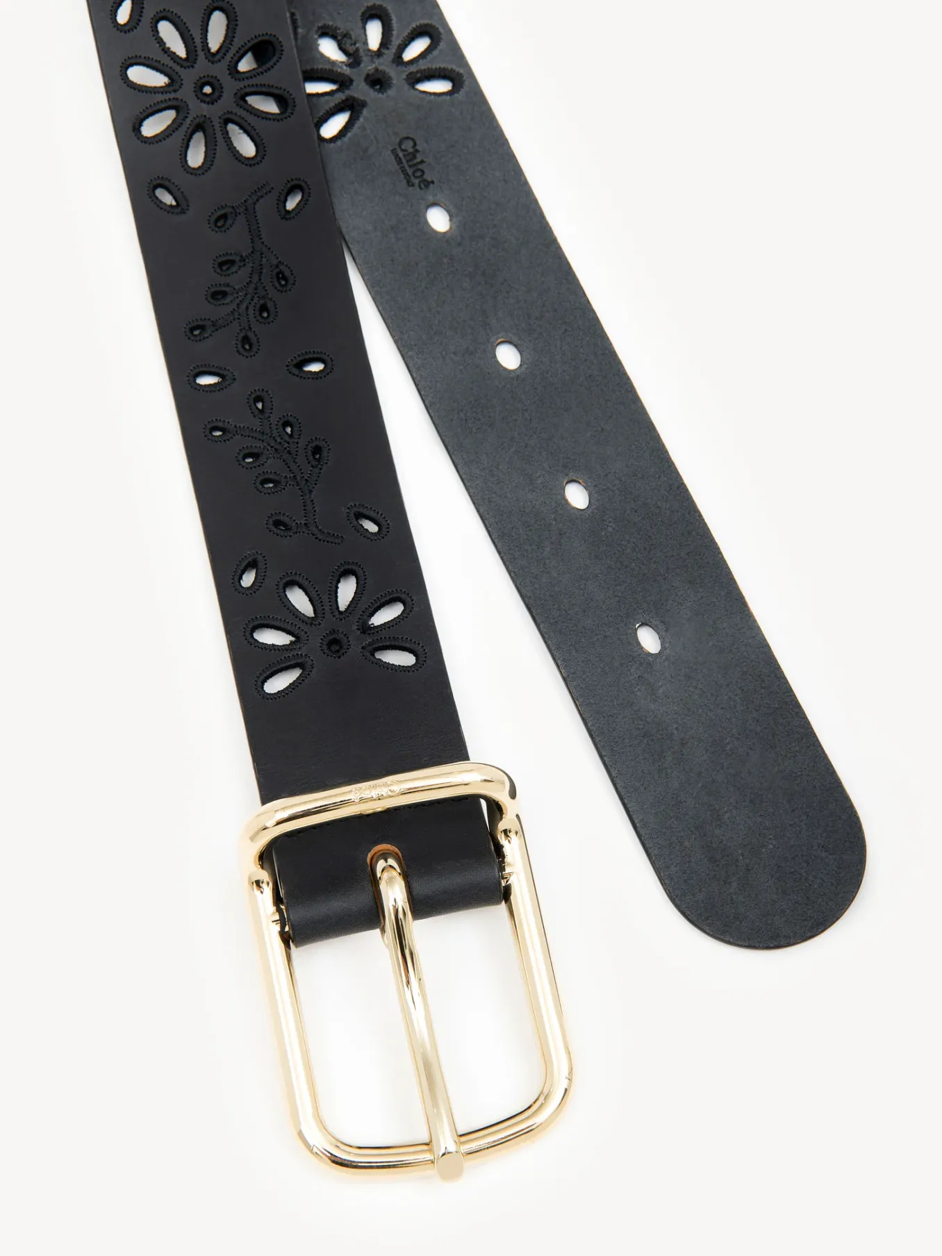 Ceintures-Chloé Ceinture Kamilla Noir