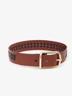 Ceintures-Chloé Ceinture Large Micah Brown - Black 1