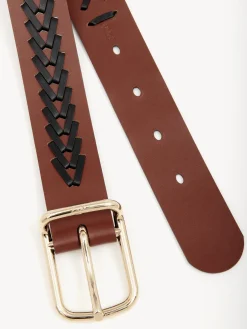 Ceintures-Chloé Ceinture Large Micah Brown - Black 1
