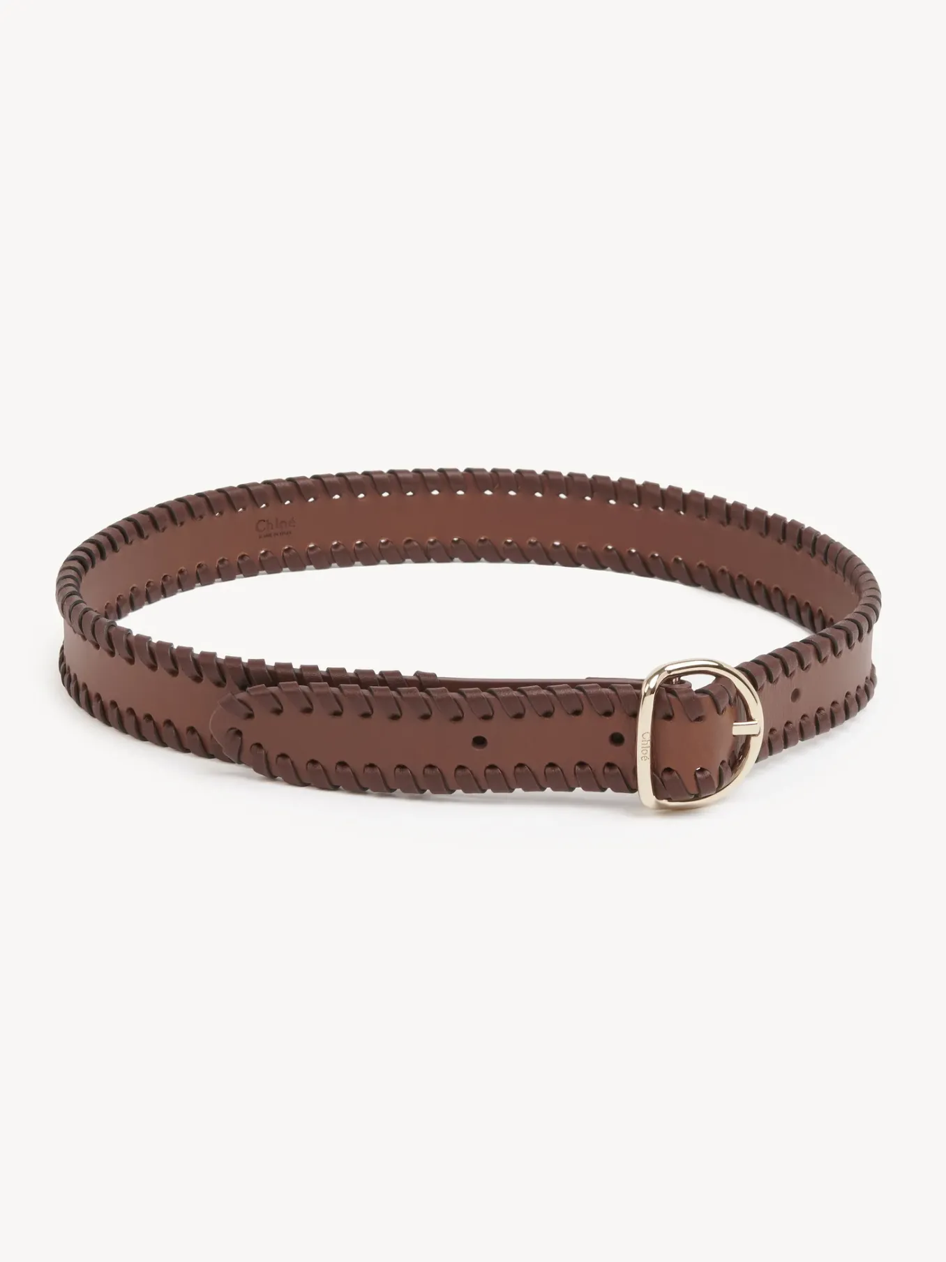Ceintures-Chloé Ceinture Mony Pure Brown