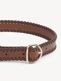 Ceintures-Chloé Ceinture Mony Pure Brown