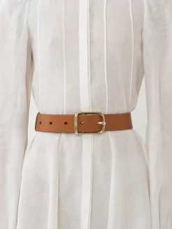 Ceintures-Chloé Ceinture Moyenne Joe Sunset Brown