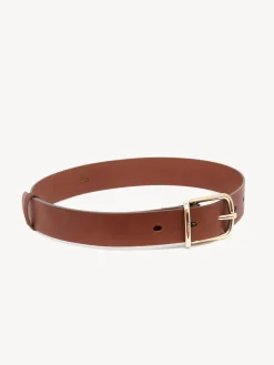 Ceintures-Chloé Ceinture Moyenne Joe Suntan Brown