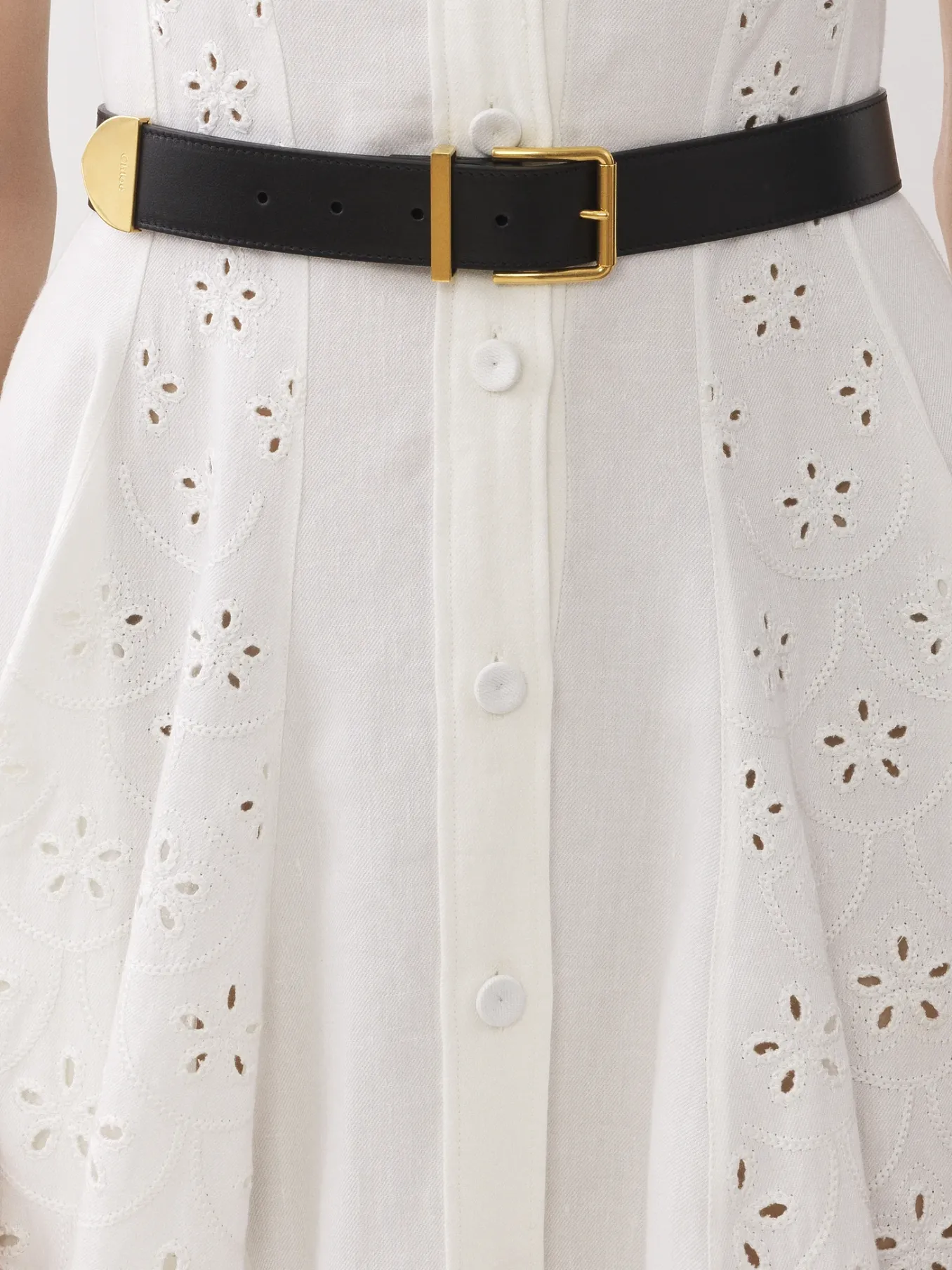 Ceintures-Chloé Ceinture Rebeca Noir
