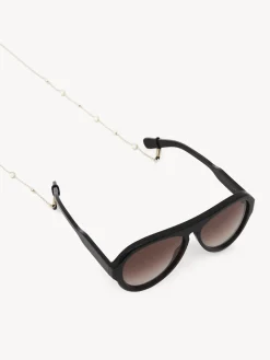 Lunettes De Soleil-Chloé Chaine De Lunettes Darcey Gold Color