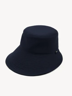 Chapeaux Et Gants-Chloé Chapeau Bob Iconic Navy