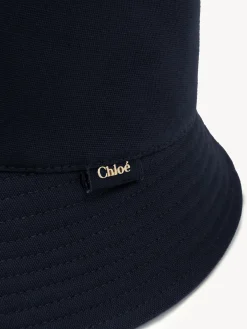 Chapeaux Et Gants-Chloé Chapeau Bob Iconic Navy