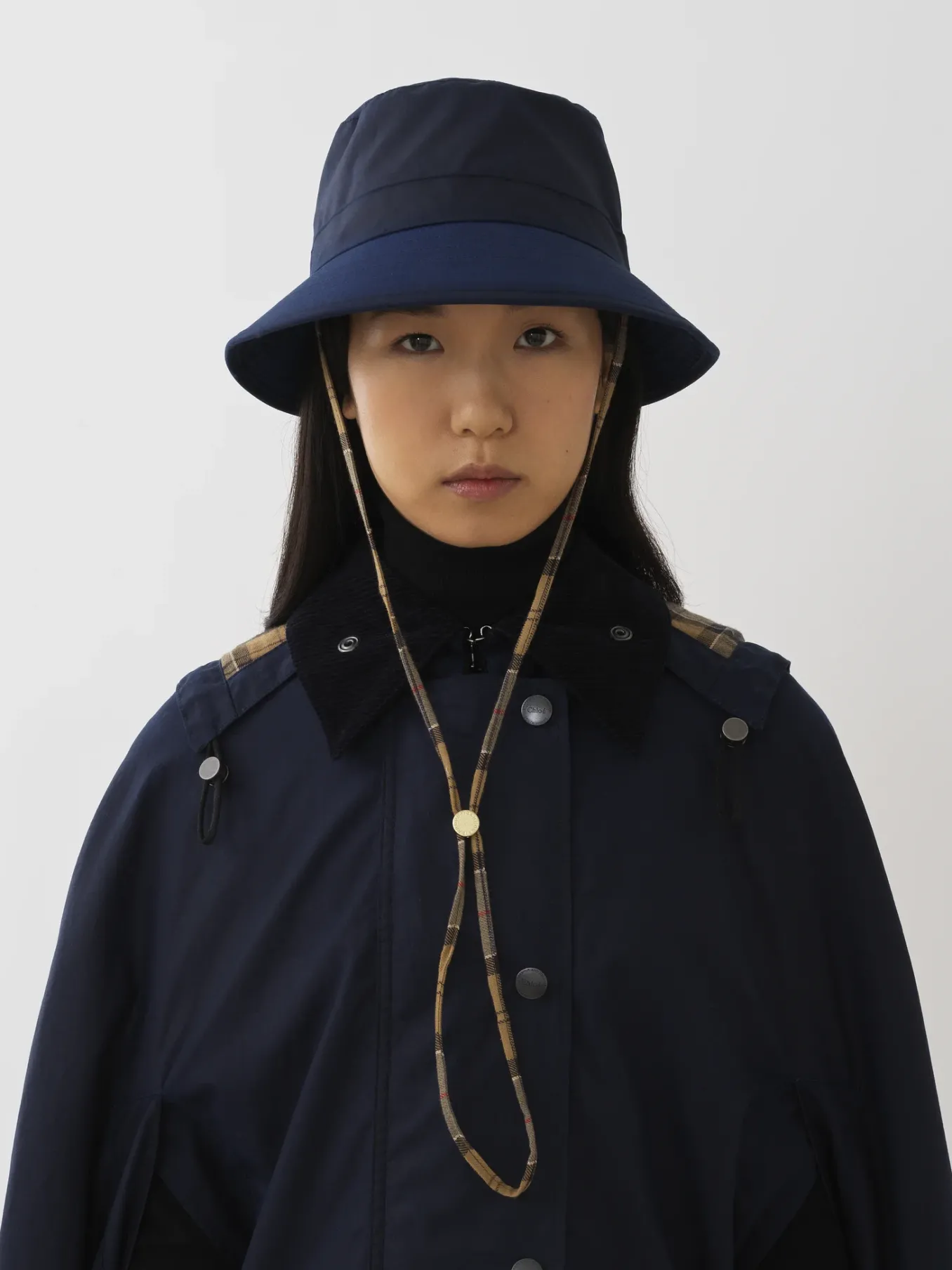 Chapeaux Et Gants-Chloé Chapeau Bob Barbour Pour Chloe Summer Night