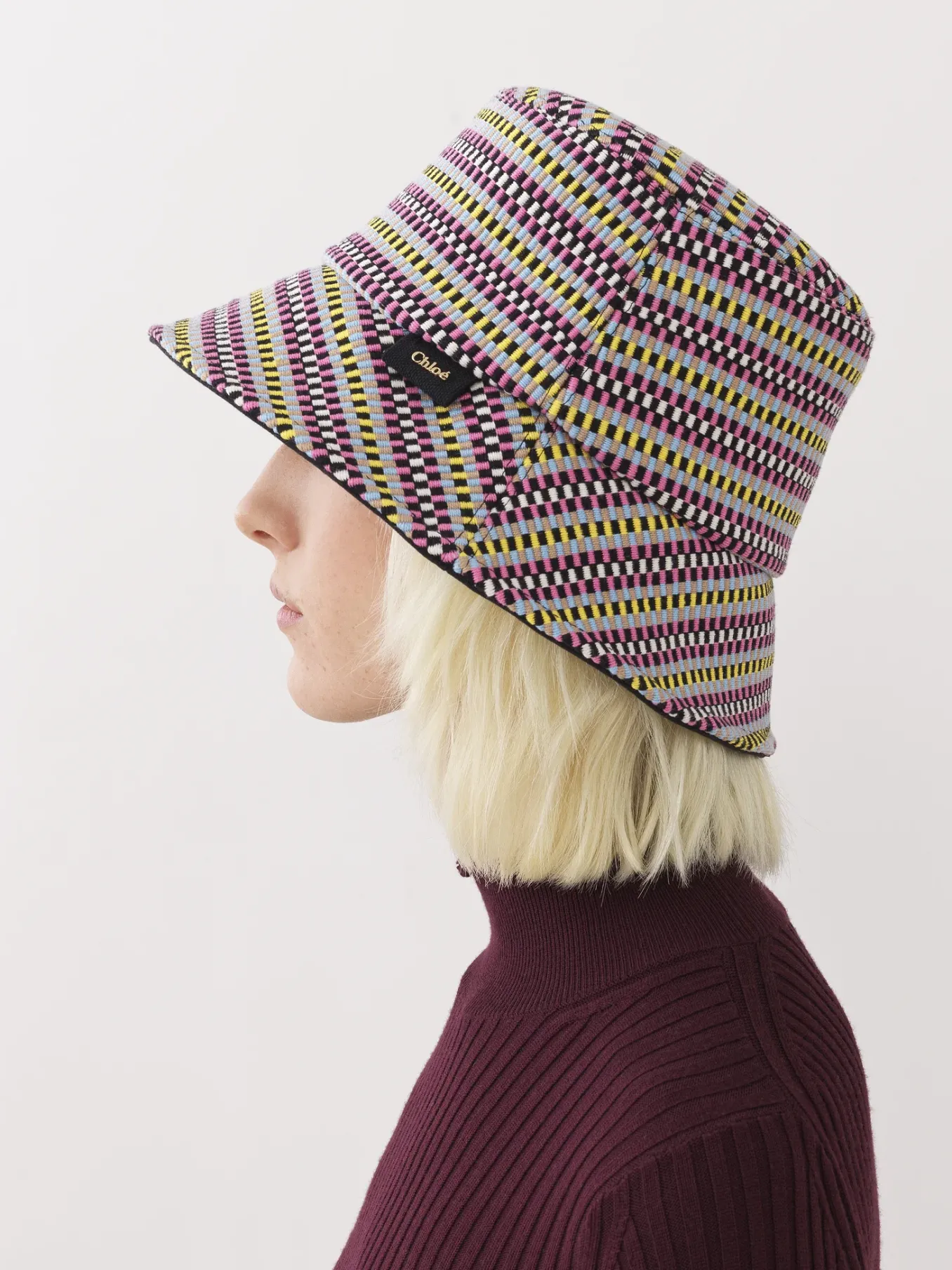 Chapeaux Et Gants-Chloé Chapeau Bob Meril Powder Blue