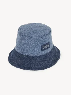 Denim-Chloé Chapeau Bob Romy Multicolor Blue 1