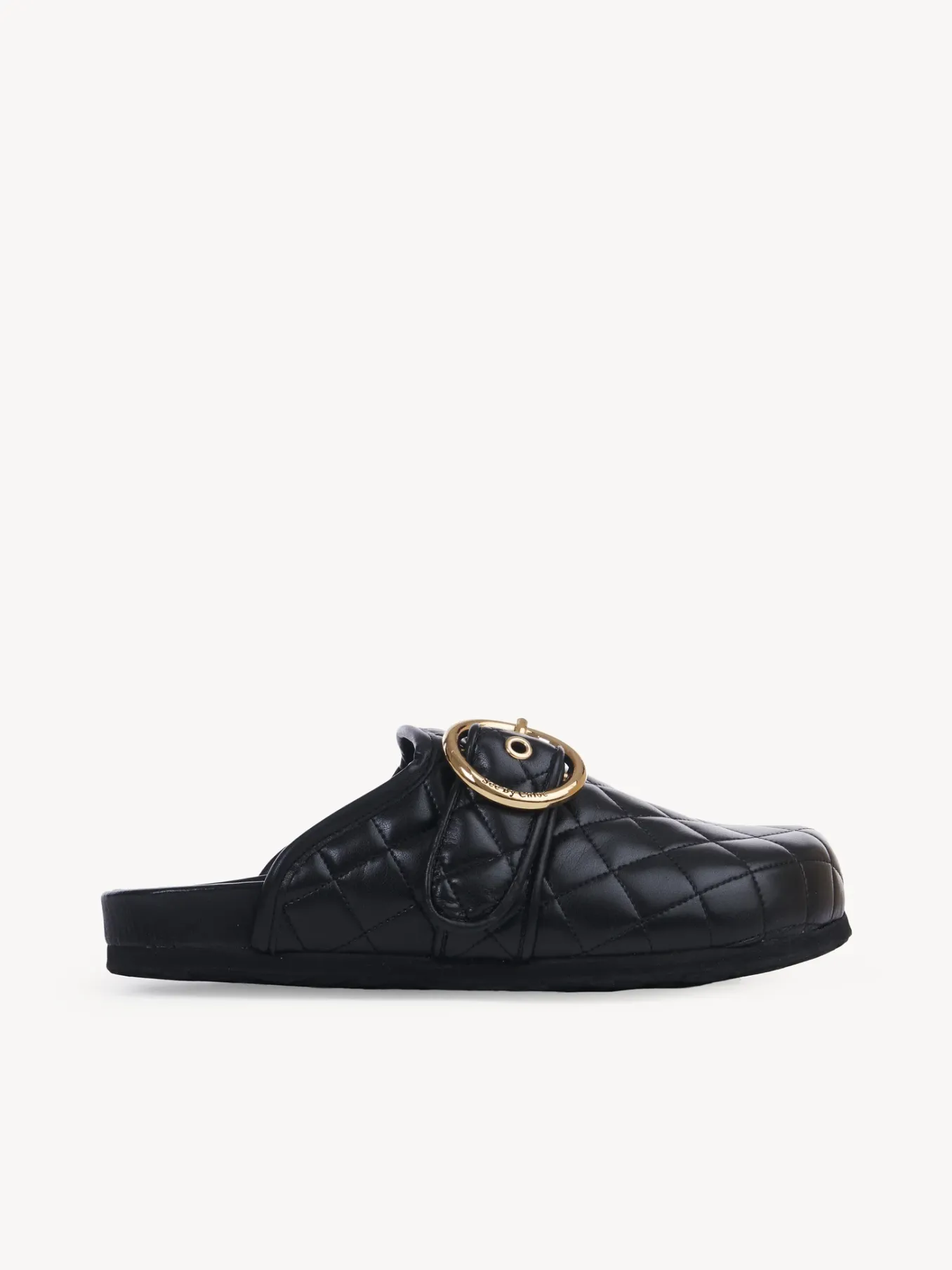 Sandales Et Espadrilles-Chloé Chaussons De Ville Jodie Noir