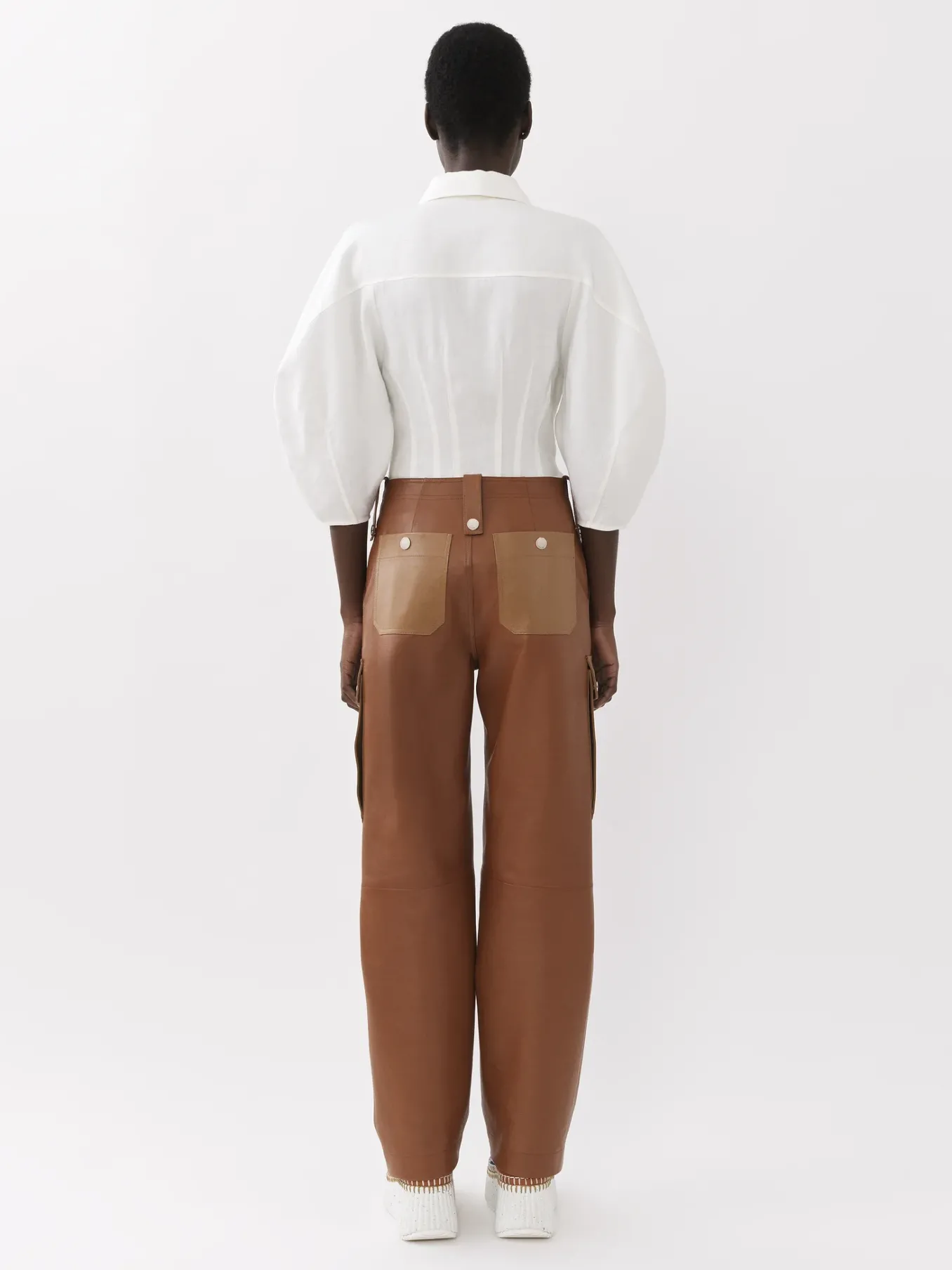 Tops Et Blouses-Chloé Chemise Corset Manches Ballon Iconic Milk