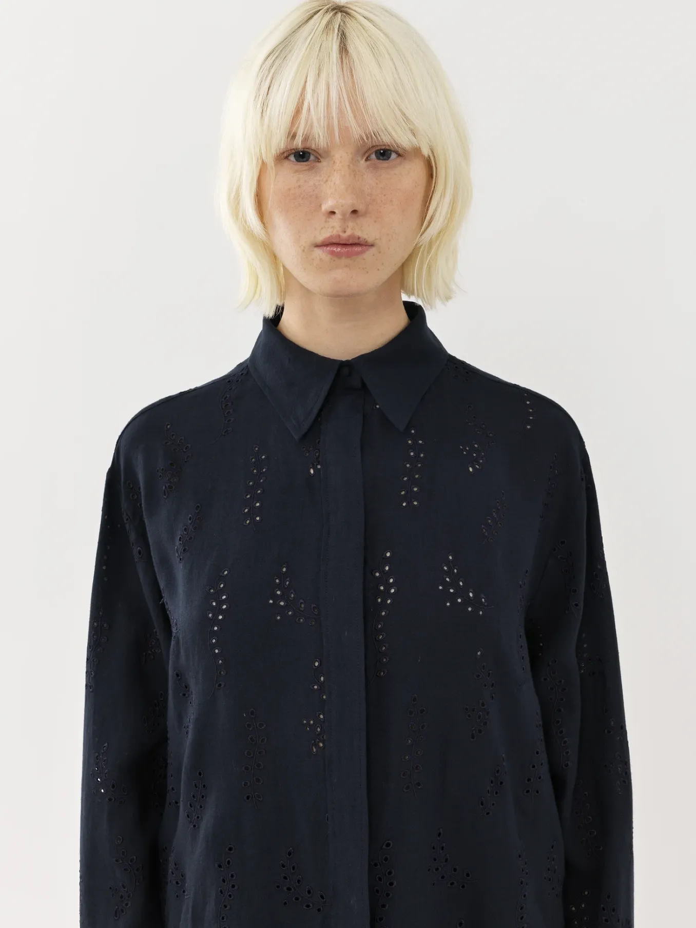 Tops Et Blouses-Chloé Chemise Longue Patricia Chloe X Eres Summer Night