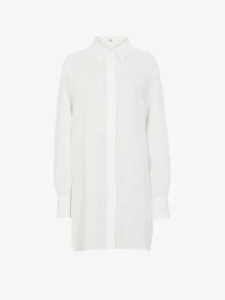 Tops Et Blouses-Chloé Chemise Longue Patricia Chloe X Eres Iconic Milk