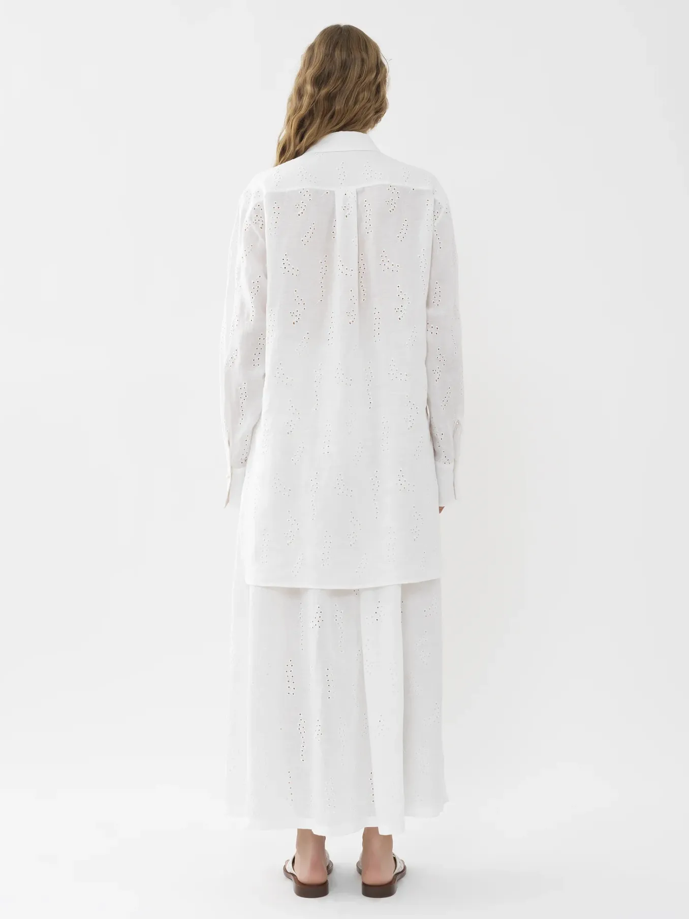 Tops Et Blouses-Chloé Chemise Longue Patricia Chloe X Eres Iconic Milk